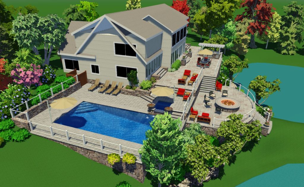 Dutchess County New York Landscape Architecture || Gibbs Pool Project |